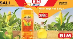 SAFYA MISIR YAĞI PET 5 L